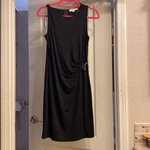 Black Sleeveless Buckle Ruched Sheath dress
Brand new MICHAEL Michael Kors